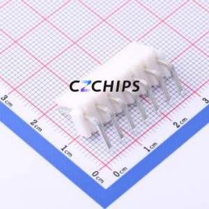 HC-VH-7A7W-G Wire-to-Board Pin Header Bent Lead Through Hole,P=3.96mm Connector 1x7P 3.96mm Right Angle Insert VH - Product Image 2