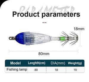 Crochet <span class=keywords><strong>de</strong></span> <span class=keywords><strong>gabarit</strong></span> <span class=keywords><strong>de</strong></span> calmar lumineux leurres <span class=keywords><strong>de</strong></span> pêche <span class=keywords><strong>Led</strong></span> électroniques bouton batterie lumière bateau <span class=keywords><strong>de</strong></span> pêche sous-marine et lumière <span class=keywords><strong>de</strong></span> leurre <span class=keywords><strong>de</strong></span> pêche en mer - Product Image 2
