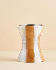 Elegante juego de 3 soportes de madera para incienso con recogedor de cenizas para decoración de la sala de estar - Product Image 5