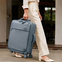 Valise en tissu Oxford légère, souple, 20 pouces, bagage cabine, ensemble de valises en tissu