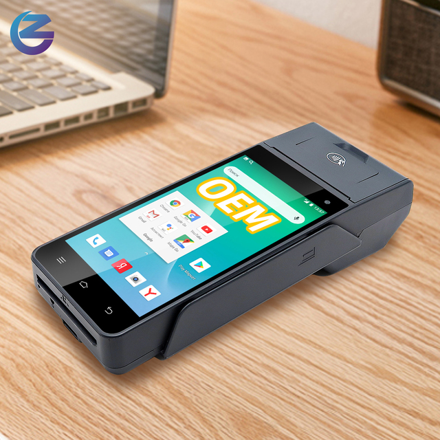Z90 Android 12.0 5-inch POS Terminal 4G/WiFi/Bluetooth NFC 58mm Thermal Printer Contactless Card Reader Mobile Payment Services