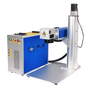 Chất Lượng Cao Tự Động Tập Trung Xách Tay Chia 20W 30W 50W Jpt Sợi <span class=keywords><strong>Laser</strong></span> Đánh Dấu Máy Sợi Đánh Dấu Máy Cho Kim Loại - Product Image 2