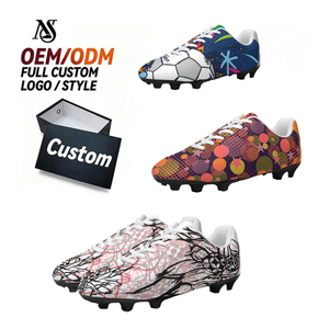 รองเท้าฟุตบอลกลางแจ้งแบบไมโครไฟเบอร์ POD Custom Unisex - Product Image 1
