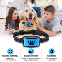 Hot Sale Smart Anti-Barking-Gerät Dog Bark Control Collar Warnung Sound Vibration Anti-Barking-Gerät Wiederauf ladbar und wasserdicht
