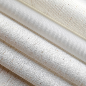 Tissu de rideau en <span class=keywords><strong>lin</strong></span> jacquard moderne, vendu <span class=keywords><strong>au</strong></span> mètre, pour draperies de fenêtre contemporaines et naturelles - Product Image 2