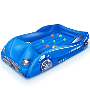 男の子の女の子のための側面が付いている子供の空気マットレスのための携帯用幼児の床のベッド