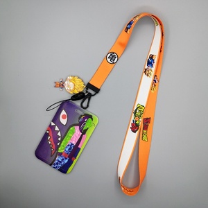 Nuevos estilos Dragon DBZ <span class=keywords><strong>Goku</strong></span> Super Saiyan Cartoon Anime Lanyard Plastic Credit Card Holders Bank ID Holder Bus Card Cover Case - Product Image 5