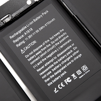 Batterie d'ordinateur portable au lithium en gros d'usine A1618 pour Macbook Pro Retina 15 pouces A1398 2015 ME293 ME294 11.36V 99.5Wh 8600MAH