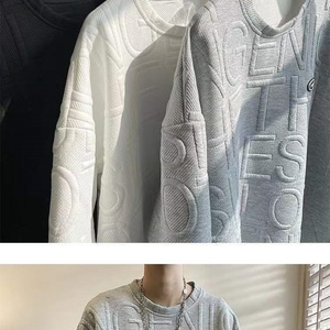 Camiseta Casual de Verano para Hombre, Cómoda, Holgada, Moderna, Estilo Waffle Tridimensional, Manga Corta, Jersey Grueso de Secado Rápido - Product Image 5