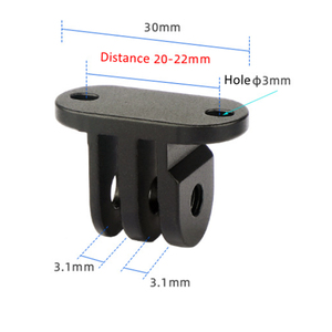 Support de fixation en alliage d'aluminium pour ordinateur de vélo Wahoo et caméra d'action, adaptateur pour GoPro - Product Image 2
