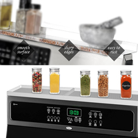 Étagère magnétique instantanée de 30 pouces, support de rangement pour les ustensiles de cuisine, étagère supérieure pour les épices
