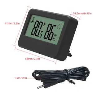 Mini-LCD Digitalthermometer Kühlschrank Temperatursensor Gefrierschrankthermometer