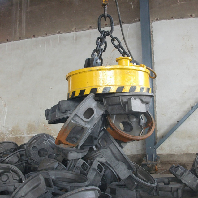 220V 380V 200kg Circular Ray Lifting Magnet Electromagnet for Steel Scraps for Crane Pipe Lifting Electromagnet