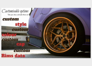 新しいハイエンドリストカスタムカラー鍛造合金高級車ホイールリム在庫あり - Product Image 5