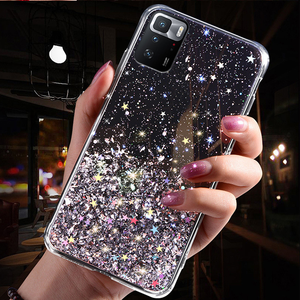 Funda para <span class=keywords><strong>Redmi</strong></span> <span class=keywords><strong>Note</strong></span> <span class=keywords><strong>10</strong></span> <span class=keywords><strong>Pro</strong></span>, Funda Transparente Brillante con Purpurina y Estrellas para Teléfono Móvil, Carcasa Trasera para <span class=keywords><strong>Redmi</strong></span> <span class=keywords><strong>Note</strong></span> <span class=keywords><strong>10</strong></span> - Product Image 5
