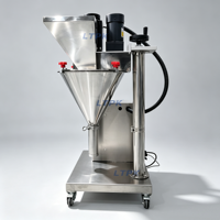 Machine de remplissage semi-automatique à vis sans fin LT-690 pour poudres (café, lait, farine, épices, assaisonnements, cosmétiques) avec écran tactile