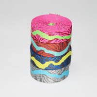 Sangle en polyester personnalisée en usine, 1 pouce, type ceinture de sécurité, jacquard élastique robuste pour sacs, bagages, vêtements et couture