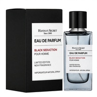 Parfum pour homme Black Seduction 100ml, senteur boisée, spray longue durée, style classique, édition limitée