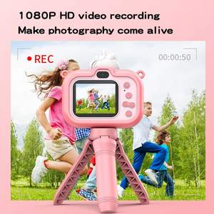 Cámara Infantil de Dibujos Animados Y6 con Cámaras HD Delantera y Trasera, 300,000 Píxeles, Pantalla de 2-3 Pulgadas, Grabación de Fotos y Vídeos, Compatible con Tarjetas SD, Mini Cámara Digital - Product Image 5