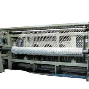 China Supplier Automatic Wire Mesh Making Machine Hexagonal Mesh Weaving Machine Making Machine For Sale