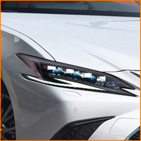 Pour Lexus ES 2018-2023, mise à niveau 2020, phare à LED à triple faisceau de haute spécification avec projecteur matriciel et clignotant dynamique séquentiel