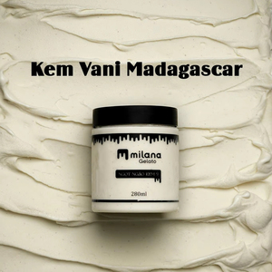 Gelato à la vanille en gros, pot de 280 ml, emballage en boîte et sac, ingrédients de qualité supérieure, usine du Vietnam, qualité italienne, approvisionnement - Product Image 1