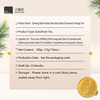 Thé Herbal de Ginseng et Mûres Bio de Qualité Supérieure Certifié ISO, 12g*15 Sachets – Vente en Gros OEM Chine