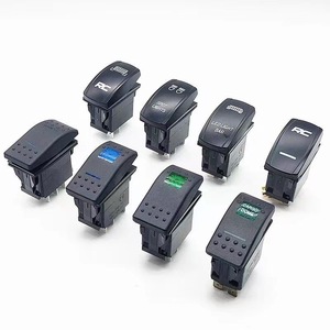 <span class=keywords><strong>12V</strong></span> 24V 220V Su Geçirmez Tekne Rocker Anahtarı 4 Pin SPST Açma-Kapama Anahtarı <span class=keywords><strong>12V</strong></span>/20A 24V/10A LED Işıklı Araba Kamyon Deniz Aracı için - Product Image 6