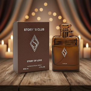 Story of Love 50ml Perfume en Spray para Hombre con Aroma Amaderado de Alta Calidad, Tamaño de Viaje, Larga Duración - Product Image 1