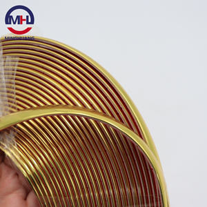 MH colore oro flessibile Pvc bordo della fascia della parete striscia autoadesiva di <span class=keywords><strong>plastica</strong></span> di rivestimento <span class=keywords><strong>per</strong></span> piastrelle di tenuta striscia di rivestimento <span class=keywords><strong>per</strong></span> <span class=keywords><strong>mobili</strong></span> - Product Image 2
