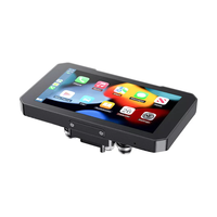 Caméra DVR pour moto AOOCCI BX 5,5 pouces avec deux caméras avant et arrière 1080P, GPS intelligent BSD, TPMS, CarPlay sans fil