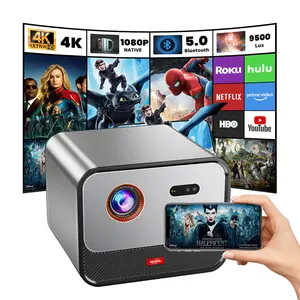 VoltoSKY909 אנדרואיד מקרן 1080P מלא HD חיצוני מקרנים WIFI נייד מקרן מיני טלוויזיה Led קולנוע ביתי