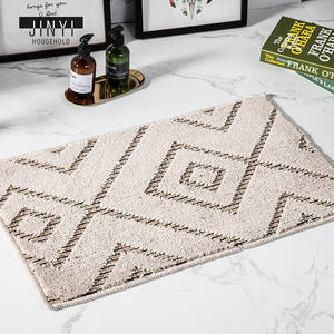 קלאסי גיאומטרי פוליפרופילן שאגי אנטי להחליק אקארד רצפת מחצלת - Product Image 4