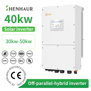 Inversores de Alta Tensión SHENHAUR para Sistemas Solares Híbridos Trifásicos <span class=keywords><strong>Solis</strong></span> S6-EH3P50K-H S6-EH3P(29.9-50)K-H de 30KW 40KW 50KW - Product Image 1