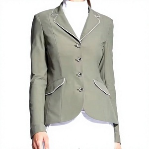 Chaqueta de Equitación para Mujer, para Competición de Salto Ecuestre, Abrigo para Espectáculos Ecuestres - Product Image 1