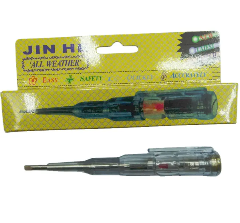 Voltage tester screwdriver for electronic