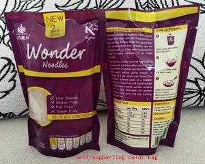 Nueva Llegada de Stock, Venta Caliente, Venta al por Mayor de Fábrica, Fideos Konjac <span class=keywords><strong>Shirataki</strong></span> Chinos, Ramen, <span class=keywords><strong>Espaguetis</strong></span> Instantáneos Bajos en Carbohidratos, Bolsa de 270g - Product Image 3