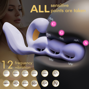 Nouveau produit : Plug anal vibrant à cordon de traction pour hommes et femmes – Plaisir érotique - Product Image 2