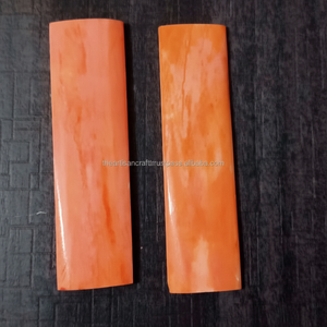 Escala de hueso de cuerno pulido natural Estilo animal hecho a mano Ecológico para mangos de cuchillos y accesorios personalizados - Product Image 1