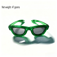 Nouvelles Lunettes LED Lumineuses à Paillettes pour Fêtes et Festivals de Noël – Accessoire de Fête Nouveauté