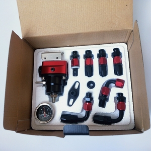 Racing Auto Universal Oil 0-100psi Manometer einstellbarer Kraftstoff druckregler mit <span class=keywords><strong>AN</strong></span> 6-Endschlauchanschluss - Product Image 3