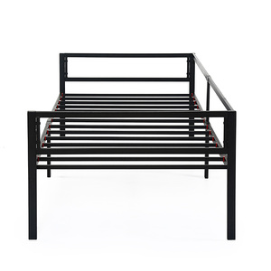Struttura per divano <span class=keywords><strong>letto</strong></span> <span class=keywords><strong>singolo</strong></span> in metallo <span class=keywords><strong>con</strong></span> binario laterale per camera da <span class=keywords><strong>letto</strong></span> o soggiorno per adulti e bambini - Product Image 4