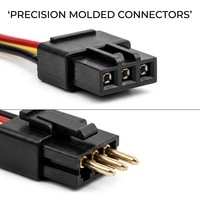 Câble de connexion industriel blindé et étanche personnalisable SM-3P M12 à 3 broches en laiton pour source de lumière de vision industrielle