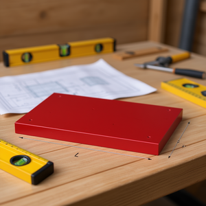 Nivel Láser 5002 Z1 con Base de Aluminio Roja, Herramienta de Alineación de Precisión de Grado Industrial - Product Image 2