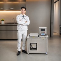 Machine de compostage automatique des déchets alimentaires de cuisine 50 kg par jour, biodigesteur 24 heures inodore pour restaurant