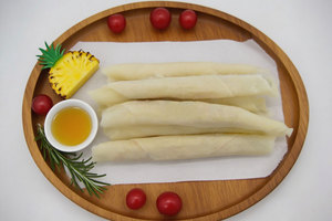 Rouleaux de printemps croustillants à l'ananas surgelés IQF, dessert aux fruits, pack en vrac, marque privée OEM pour la restauration, les hôtels et les boulangeries - Product Image 4
