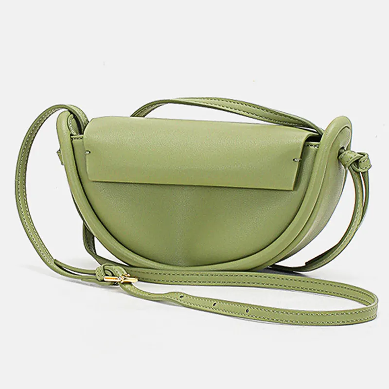 new arrival minimalist custom logo unique purses girl lady real leather designer custom purse shoulder bag women