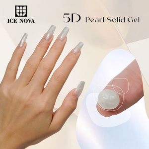 Gel Sólido ICE NOVA 5D Pearl, Gel de Escultura 3D para <span class=keywords><strong>Uñas</strong></span>, Gel Moldeador para <span class=keywords><strong>Uñas</strong></span>, Esmalte Semipermanente, Diseño de Flores - Product Image 2