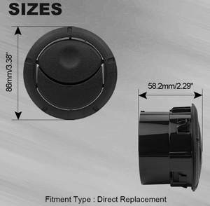 8200212480 687602618R 8200464605 Presa d'Aria con Finitura Cromata per Renault, <span class=keywords><strong>Dacia</strong></span> Master3, Logan, <span class=keywords><strong>Sandero</strong></span>, Duster, Ricambio Diretto - Product Image 6