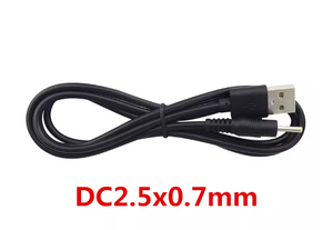 Cabo USB Tipo-A Masculino para Câmera com Conector Redondo DC 5V, Cabo de Dados 2.0*06mm 2.5*037mm 3.5*1.35mm 4.0*1.7mm - Product Image 4